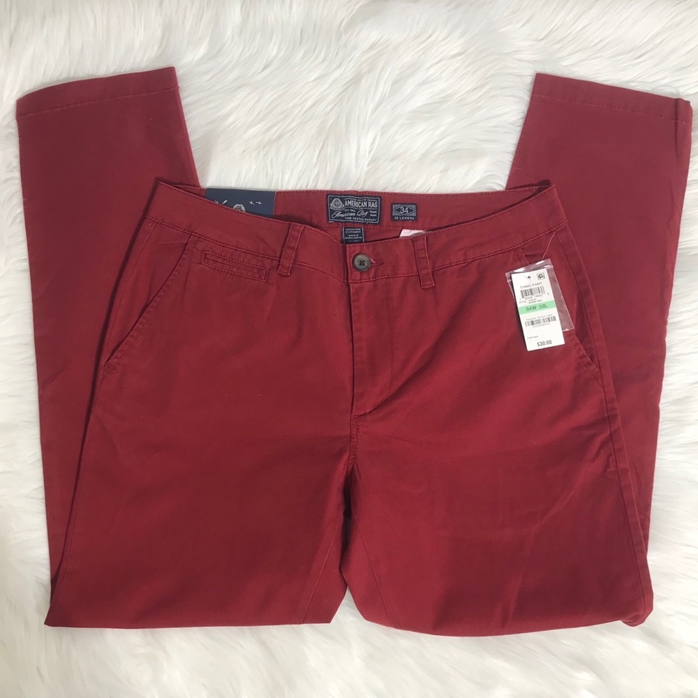 American Rag chino pant slim fit 34Wx32L